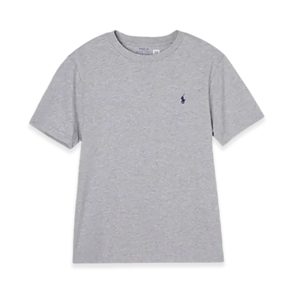 Polo Ralph Lauren Kids Short-Sleeve Cotton Jersey Crewneck Tee "Andoverheather"