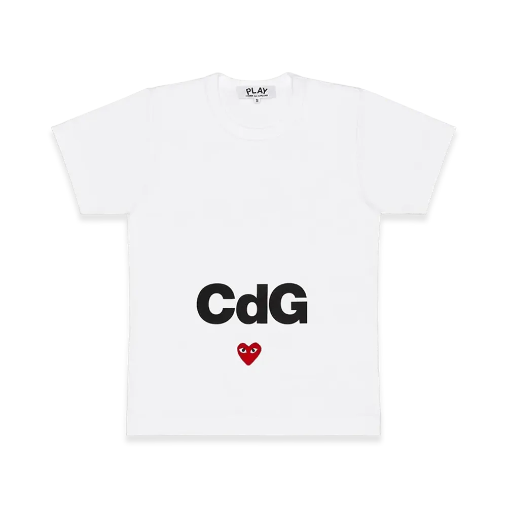 PLAY COMME des GARCONS Play T-Shirt Ladies "White"