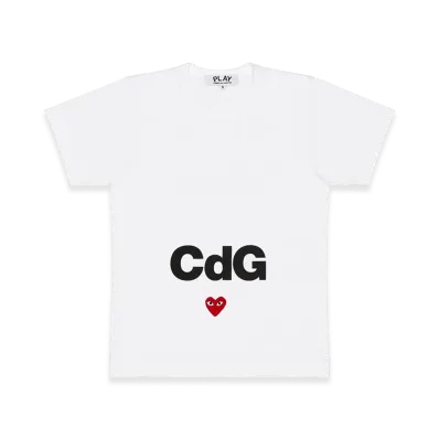 PLAY COMME des GARCONS Play T-Shirt Ladies "White"