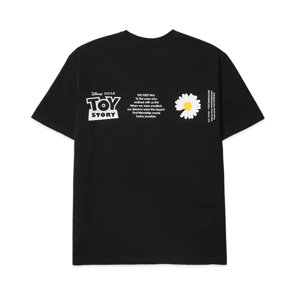 PEACEMINUSONE x Toy Story THE FIRST FAN T-Shirt 03 "Black" / G-DRAGON