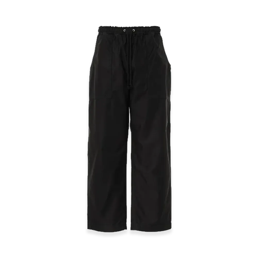COMME des GARCONS HOMME Cotton Satin Easy Pants "Black"