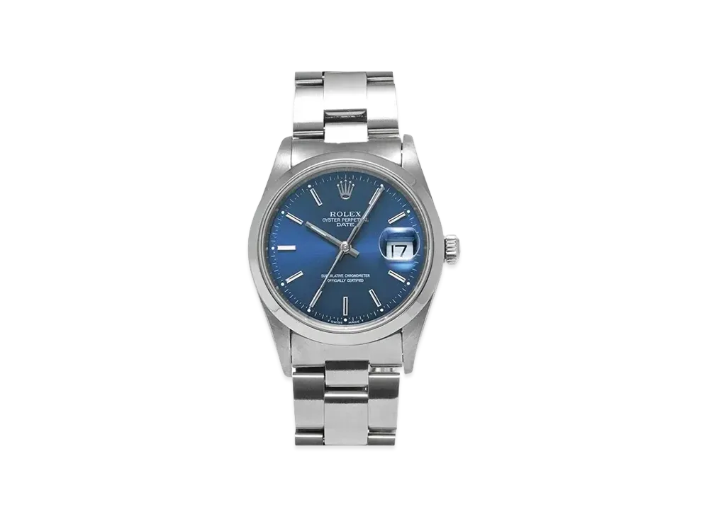 ROLEX Oyster Perpetual Date "Blue/Stainless Steel"