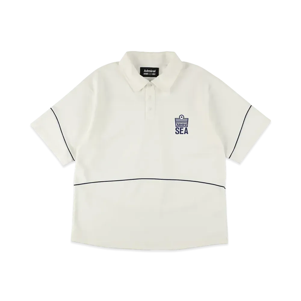 WIND AND SEA x Admiral Football Jersy Polo "White"
