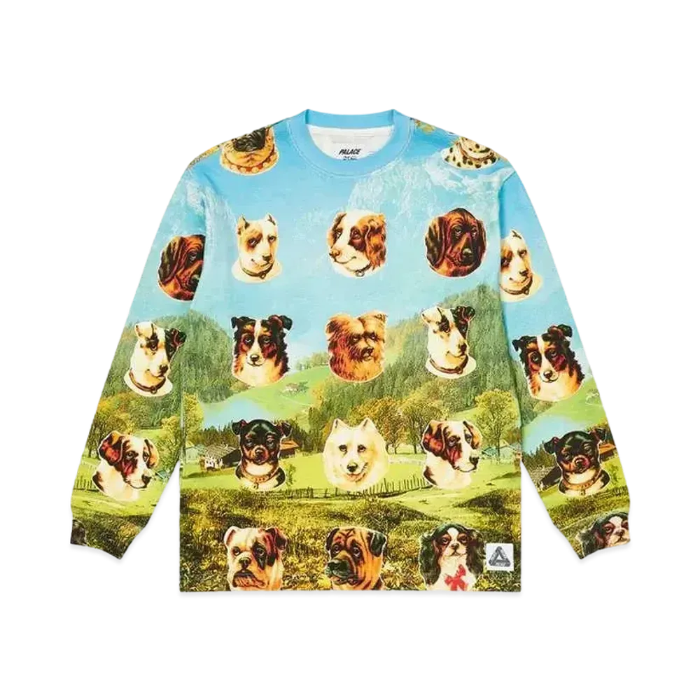 PALACE PAYNE WAFFLE LONGSLEEVE "Multi"