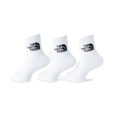 The North Face TNF Jacquard Logo 3P Crew "TNF WhitexTNF Black"