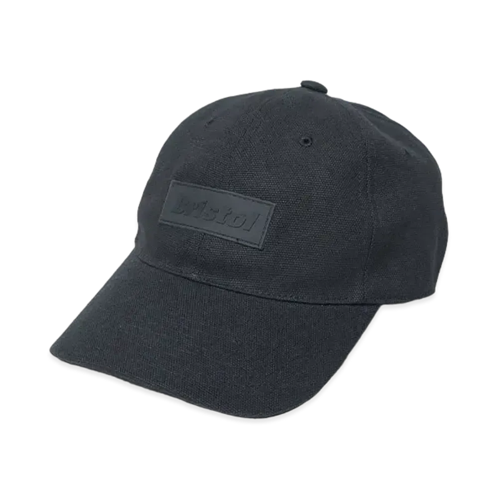 F.C.REAL BRISTOL Rubber Patch Cap "Black"