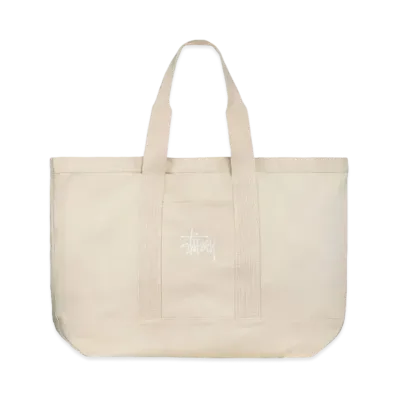 Stussy Ripstop Overlay Extra Large Tote Bag "Washed Black"