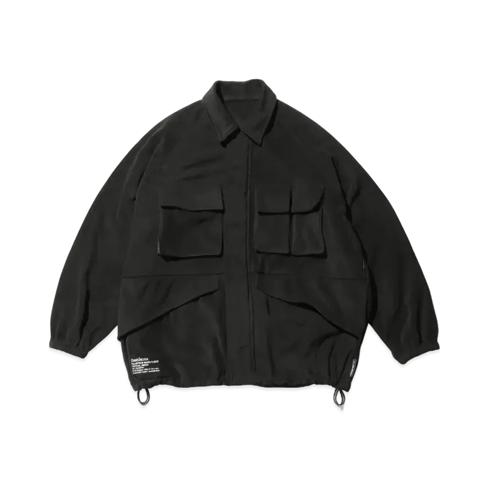 FreshService Polartec Micro Fleece Tactical Smock "Black"