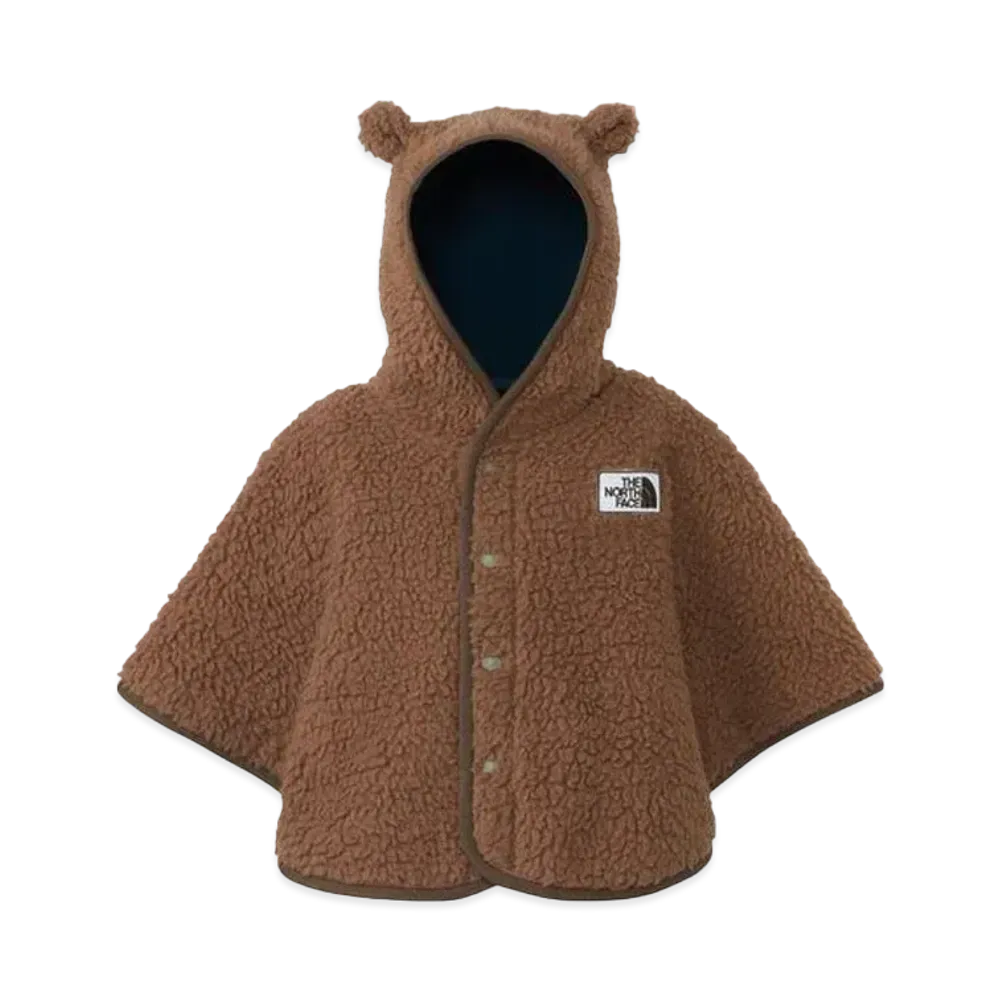 The North Face Cuddle Fleece Poncho (Baby) "Latte"