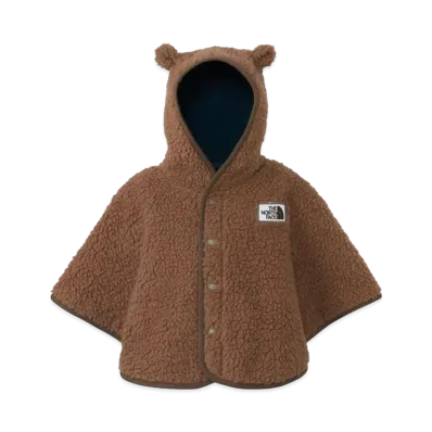 The North Face Cuddle Fleece Poncho (Baby) "Latte"