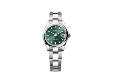 ROLEX Datejust 31 Oystersteel "Green"