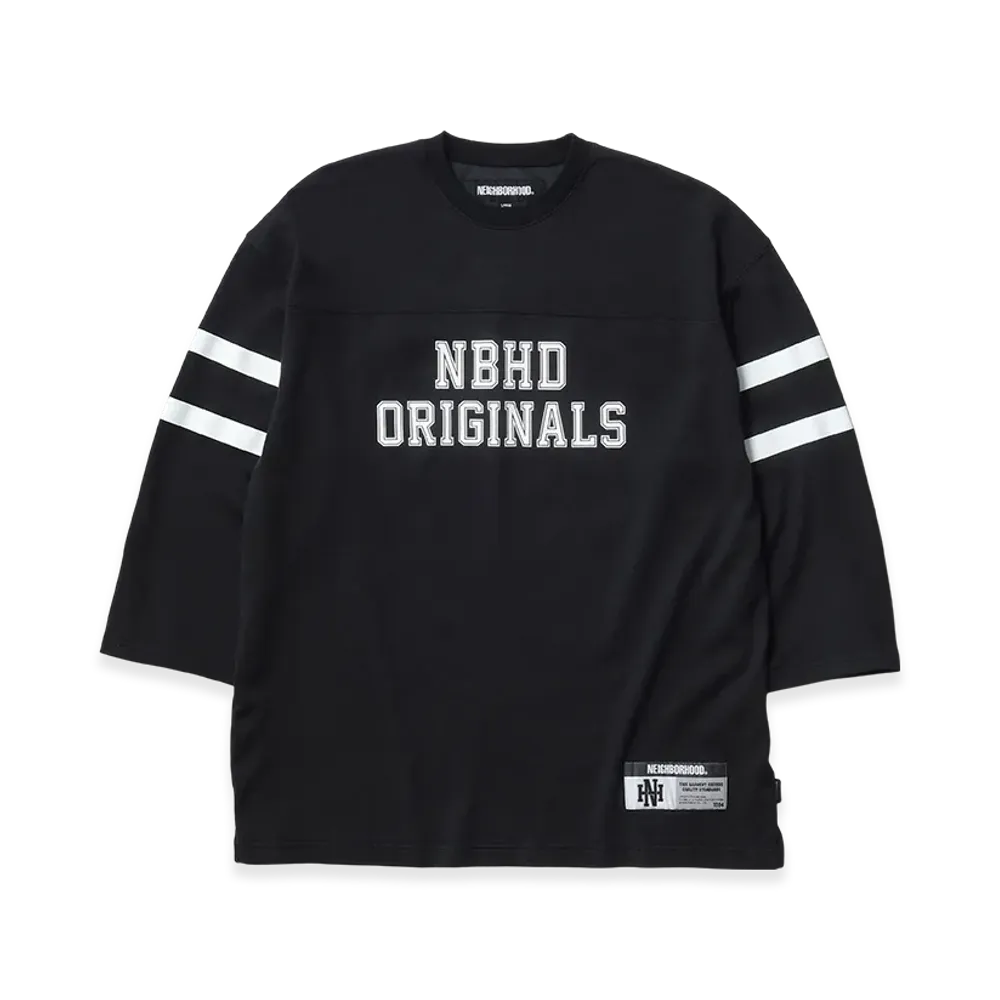 NEIGHBORHOOD Football Shirt LS "Black"