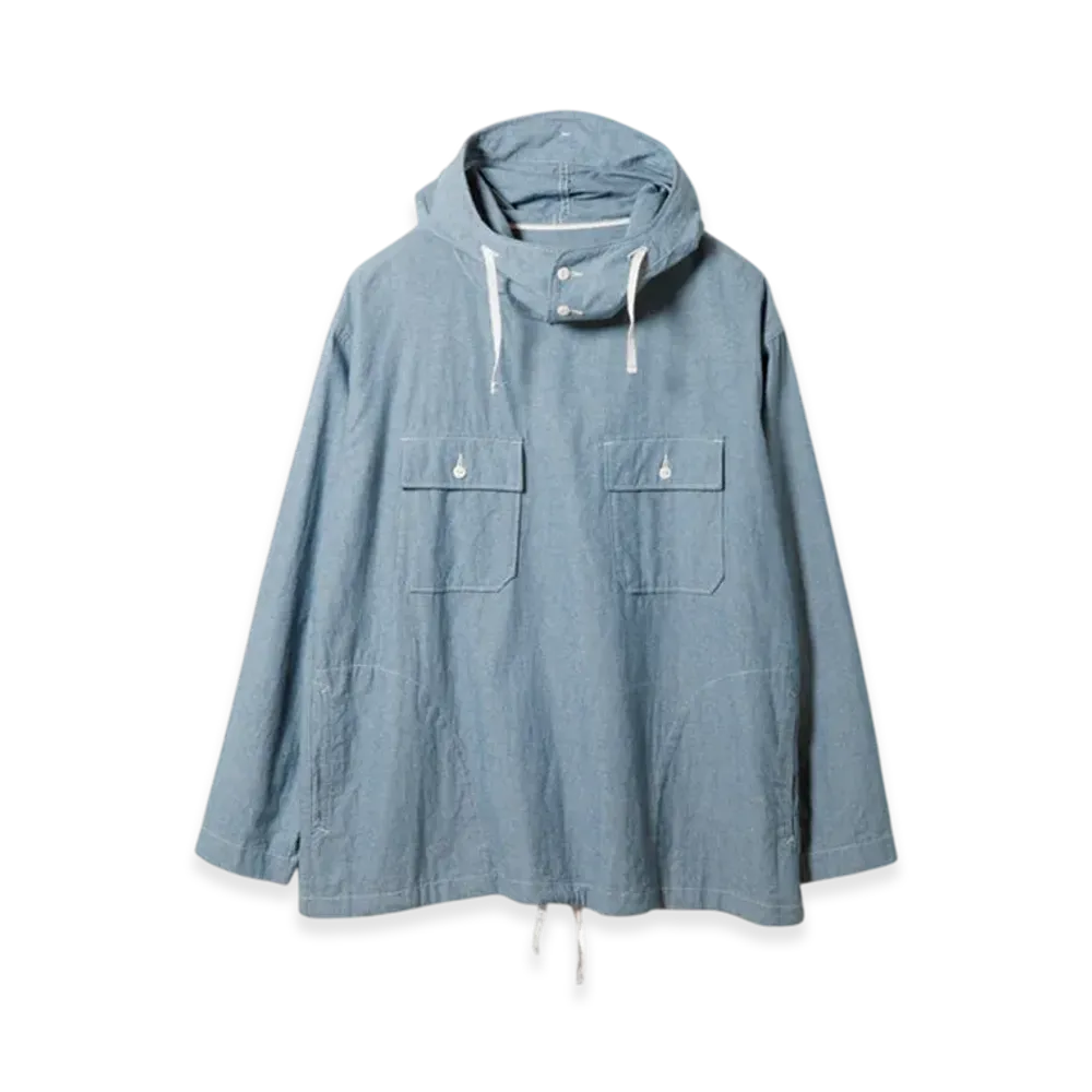 ENGINEERED GARMENTS Cagoule Shirt - 4.5oz Cotton Chambray "Denim"