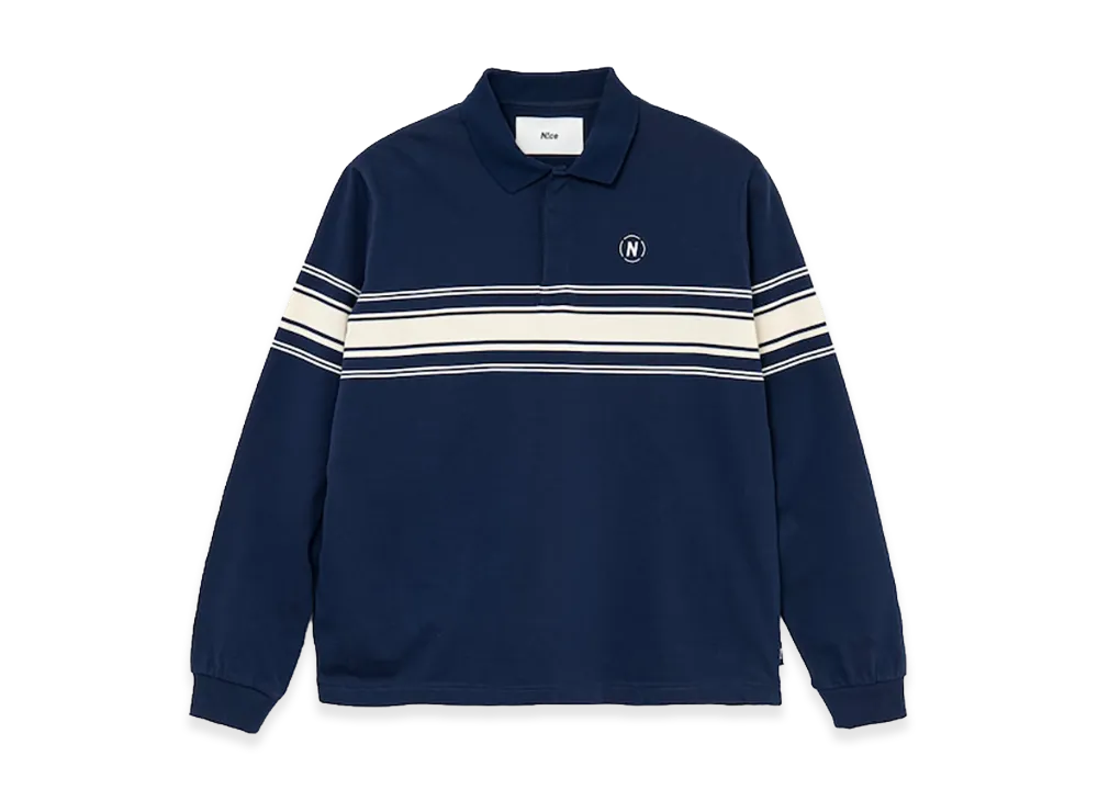 N!ce Rugby Shirt "Navy"