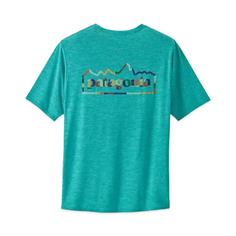 Patagonia Men's Cap Cool Daily Graphic Shirt "Subtidal Blue"
