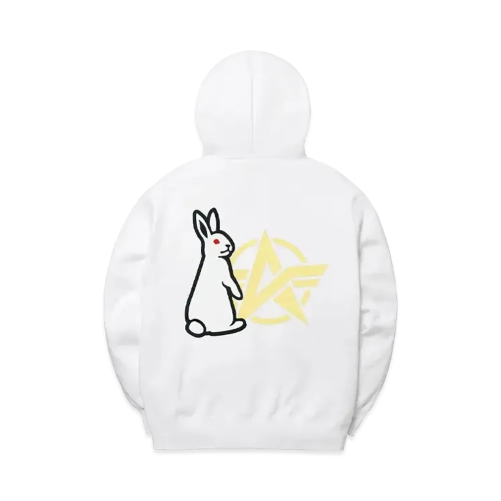 FR2 x Knives Out Rabbit Icon Hoodie "White"