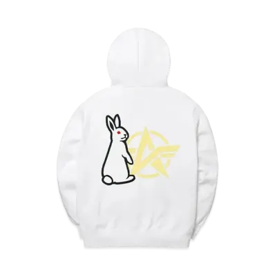 FR2 x Knives Out Rabbit Icon Hoodie "White"