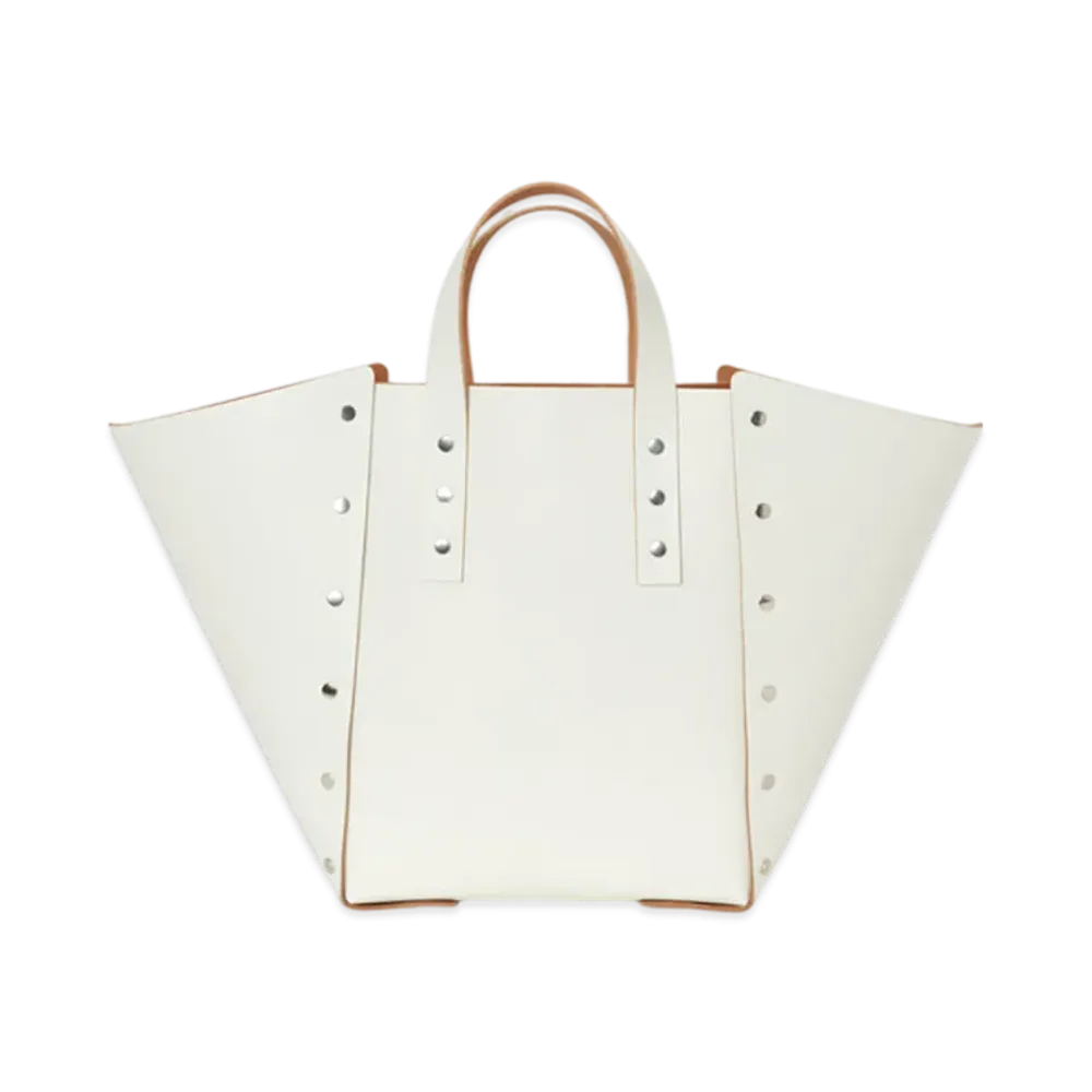 Hender Scheme Assemble Hand Bag Wide M "White"