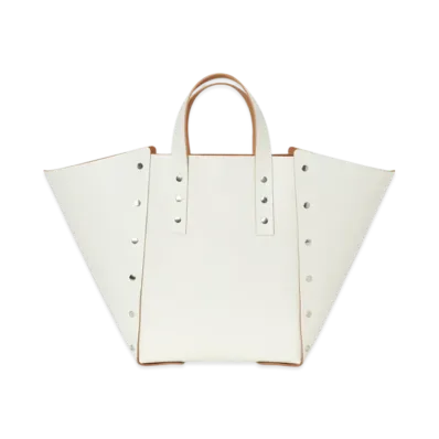 Hender Scheme Assemble Hand Bag Wide M "White"