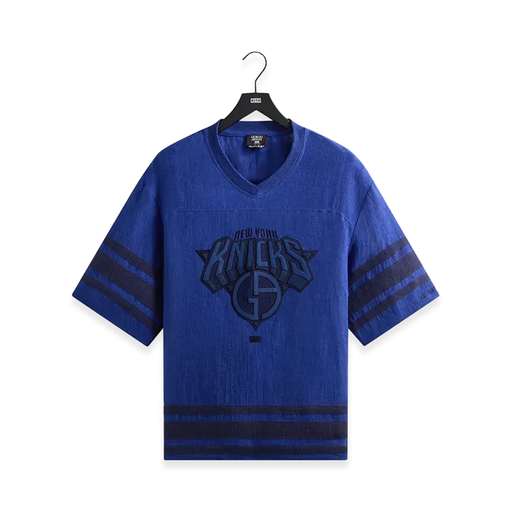 Kith x Giorgio Armani x The New York Knicks Malik Shirt "Current"