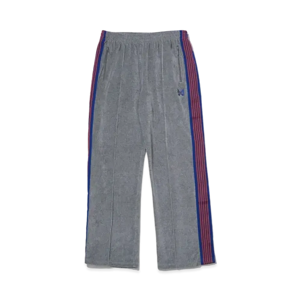 KEBOZ x NEEDLES Velour Track Pant "Gray"