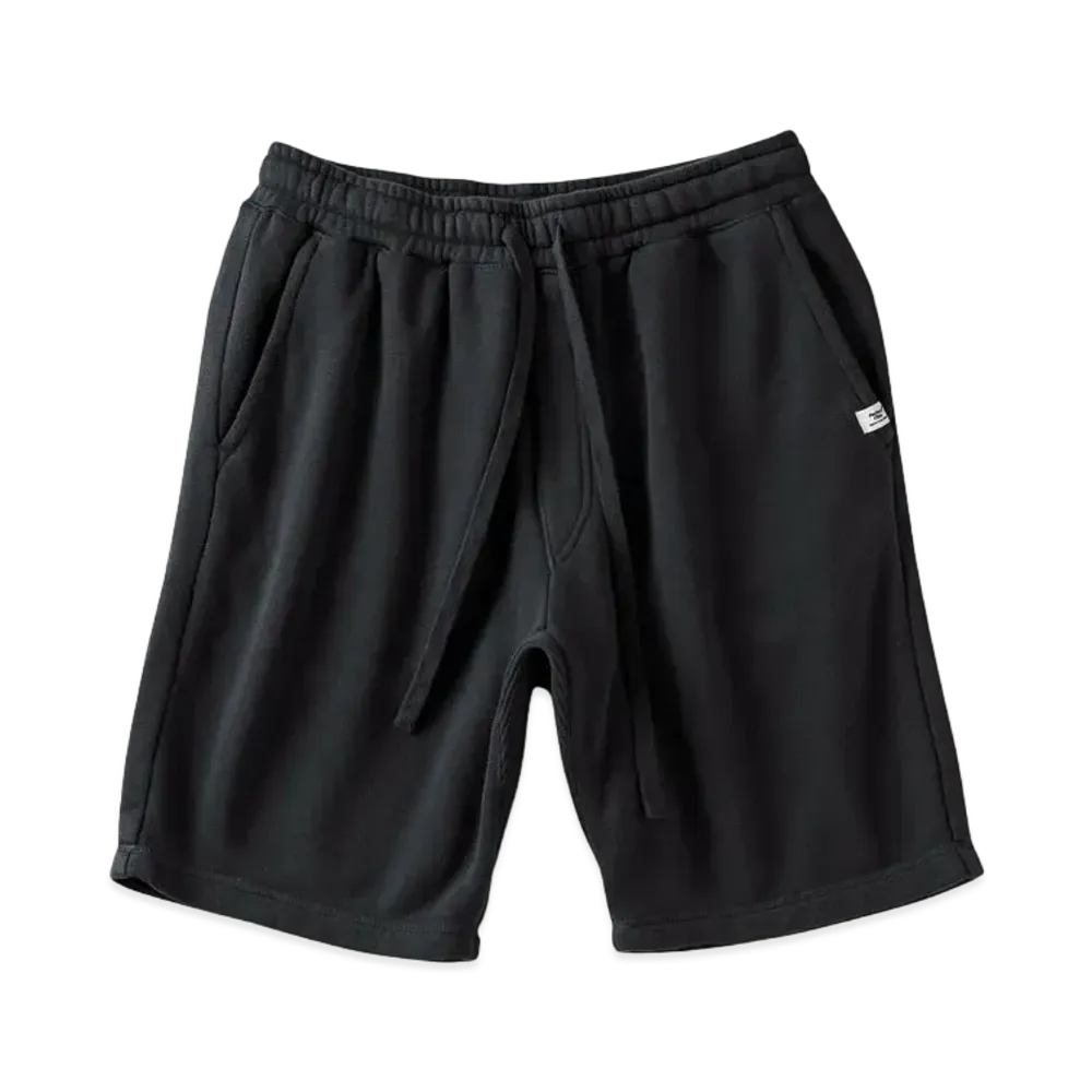 Perfect ribs Basic Sweat Short Pants "Vintage Black"