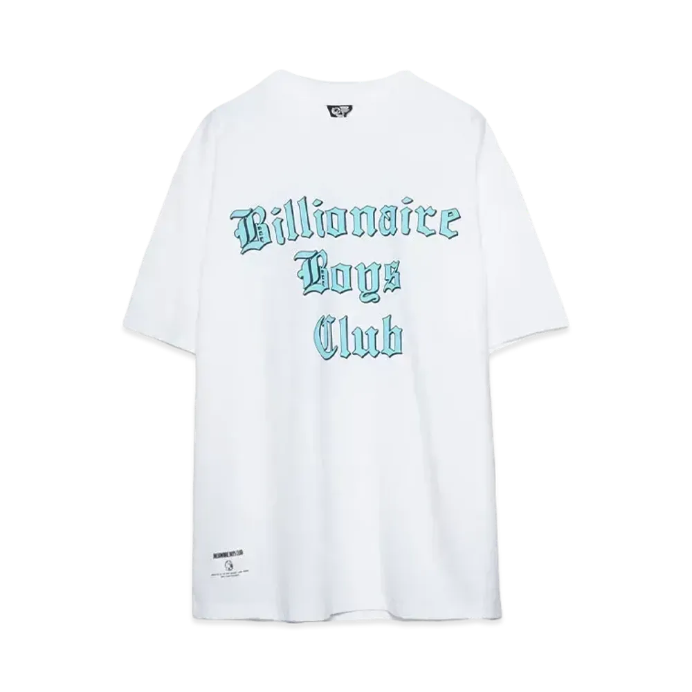 BILLIONAIRE BOYS CLUB COTTON T-SHIRT B "WHITE"