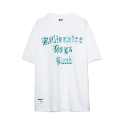 BILLIONAIRE BOYS CLUB COTTON T-SHIRT B "WHITE"