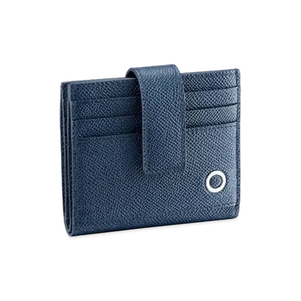 BVLGARI BVLGARI MAN Card Holder "Blue"