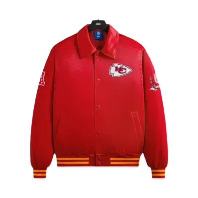 Kith x the NFL: Chiefs Satin Bomber Jacket "Race"
