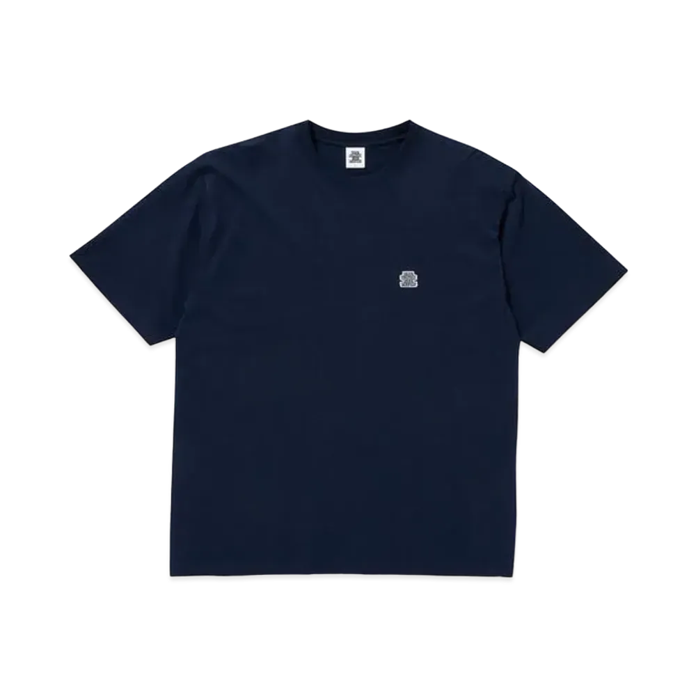 BlackEyePatch OG LABEL SMALL TEE "Navy"