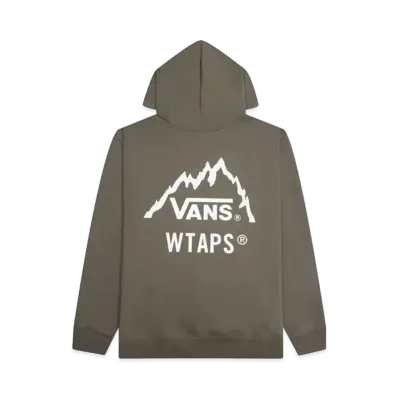 WTAPS x VANS Vault Pullover Hoodie "Smoky Olive" VN0A7SPSYLS