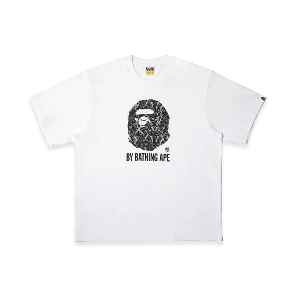 A BATHING APE x CLOT By Bathing Ape Relaxed Fit Tee "White"