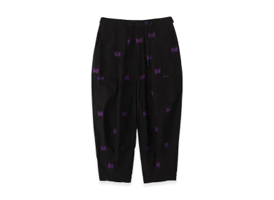 NEEDLES x BEAVER H.D. Pantt - Cotton Ripstop "Black"
