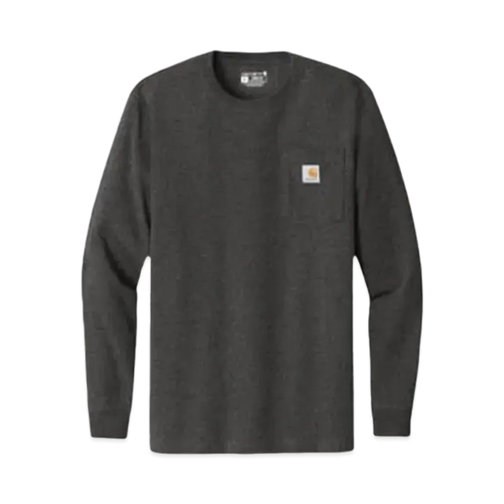 Carhartt Workwear Pocket Long Sleeve T-Shirt "Carbon Gray"