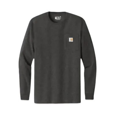 Carhartt Workwear Pocket Long Sleeve T-Shirt "Carbon Gray"