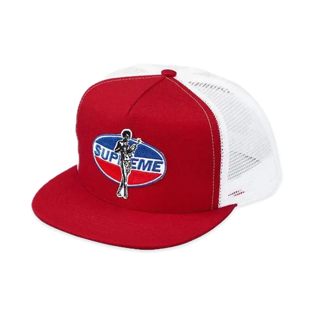 Supreme x HYSTERIC GLAMOUR Mesh Back 5-Panel "Red"