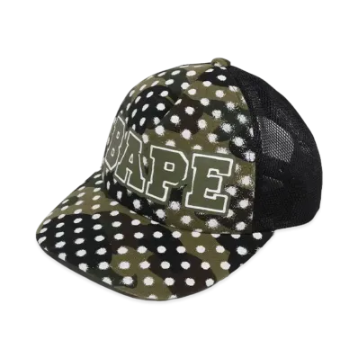 A BATHING APE x JOSHUA VIDES Mesh Cap "Green"