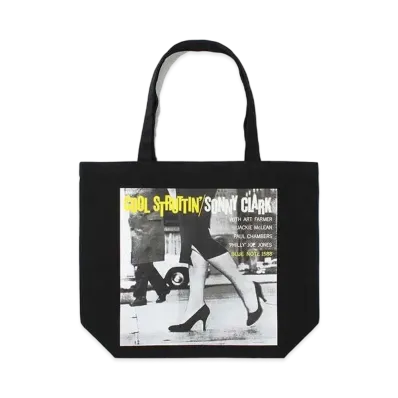 WACKO MARIA BLUE NOTE Tote Bag Type-2 "Black"