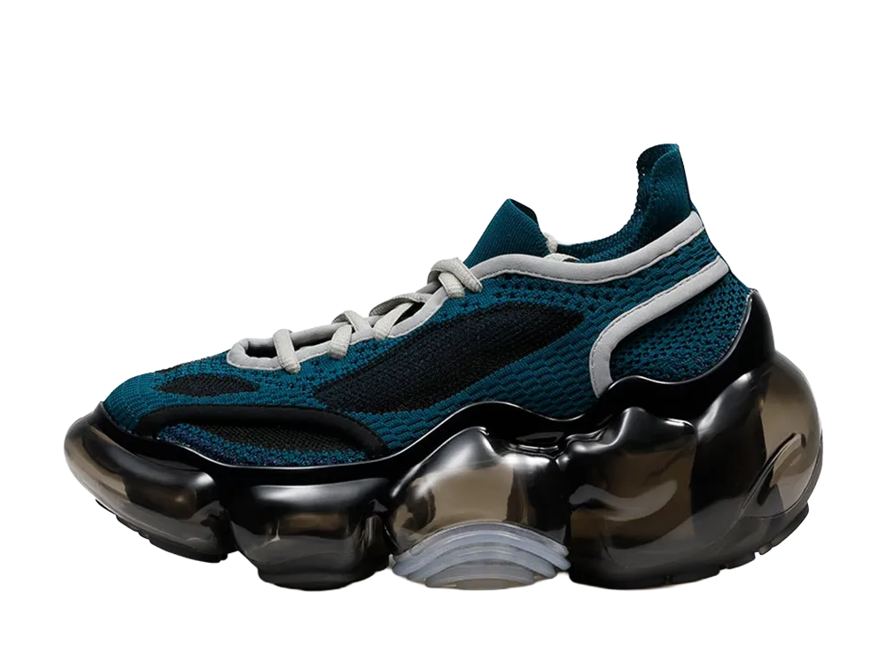 grounds MOOPIE KNIT ON KNIT "Dark Teal/Black"