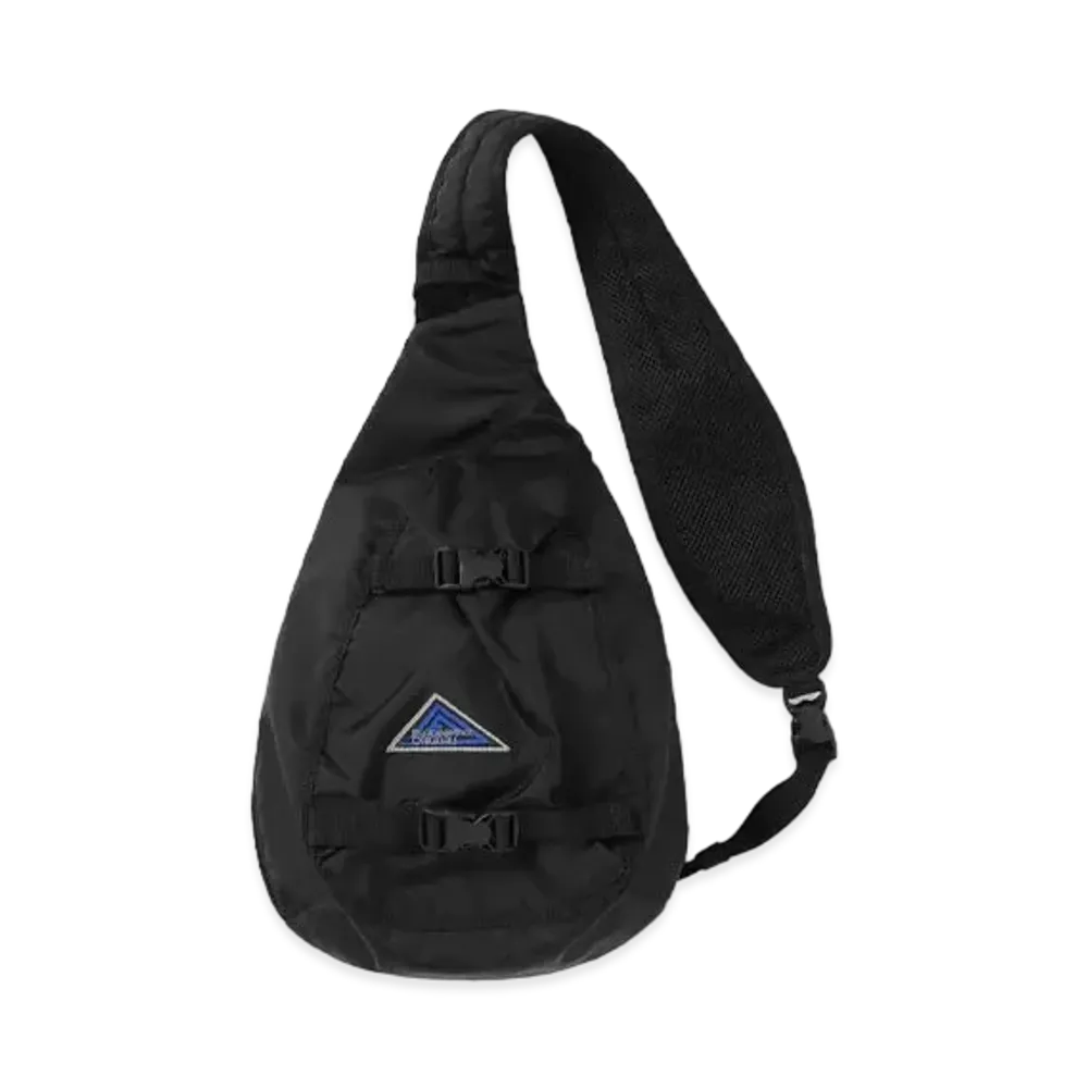 thisisneverthat Washed Nylon Sling Bag "Black"