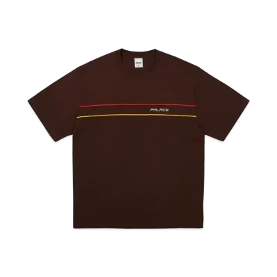 PALACE Piped Panel T-Shirt "Fox"