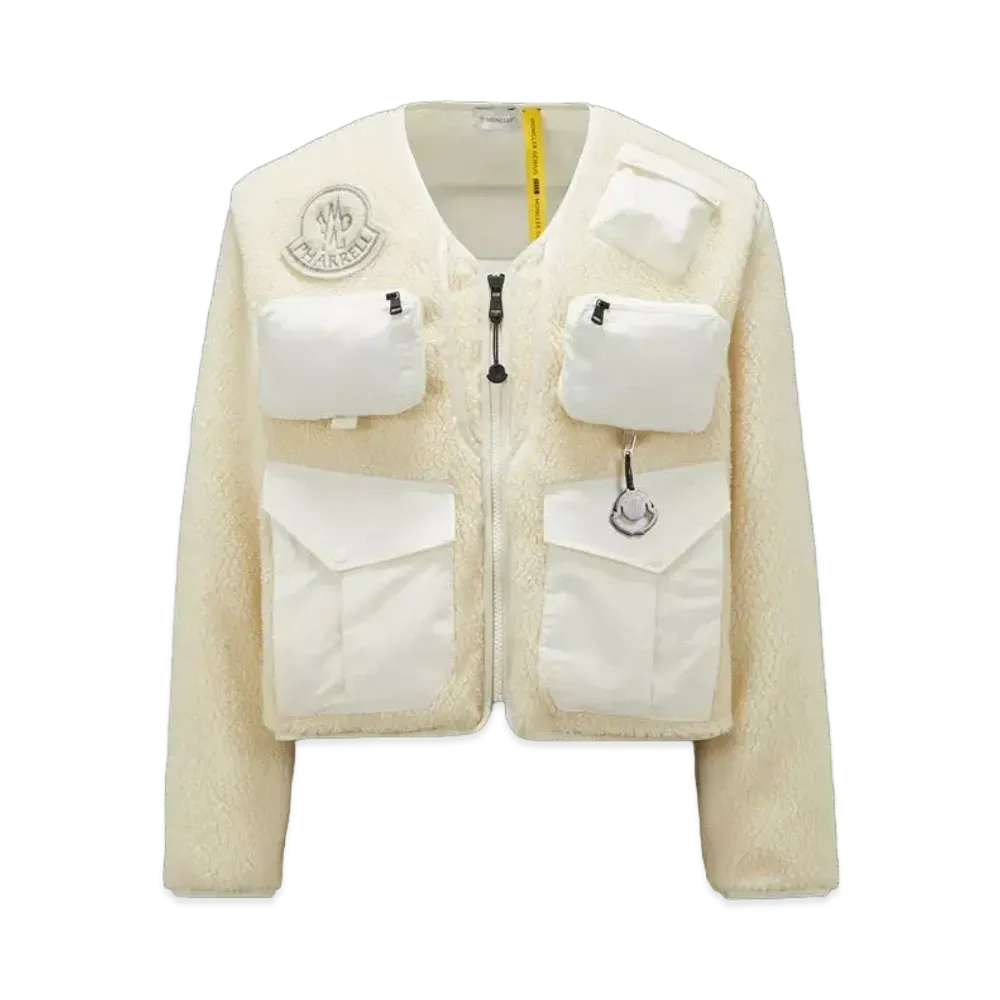 MONCLER x PHARRELL WILLIAMS Cardigan "Off White"