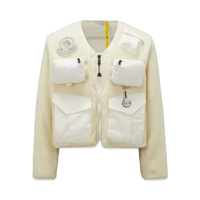 MONCLER x PHARRELL WILLIAMS Cardigan "Off White"