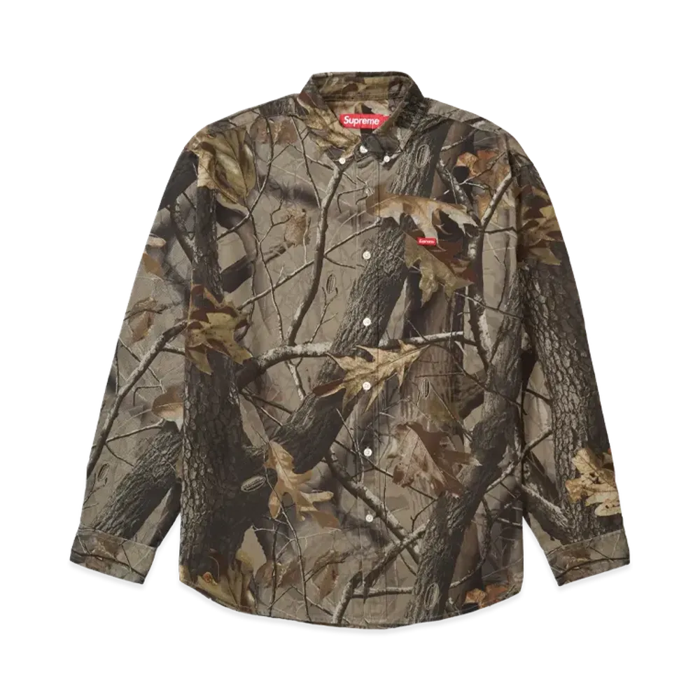 Supreme Small Box Shirt (26SS) "Realtree Hardwoods Camo"