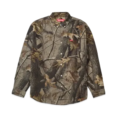 Supreme Small Box Shirt (26SS) "Realtree Hardwoods Camo"