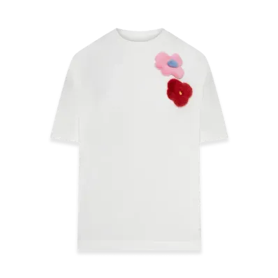 FENDI Women's Cotton Jersey T-Shirt "White"