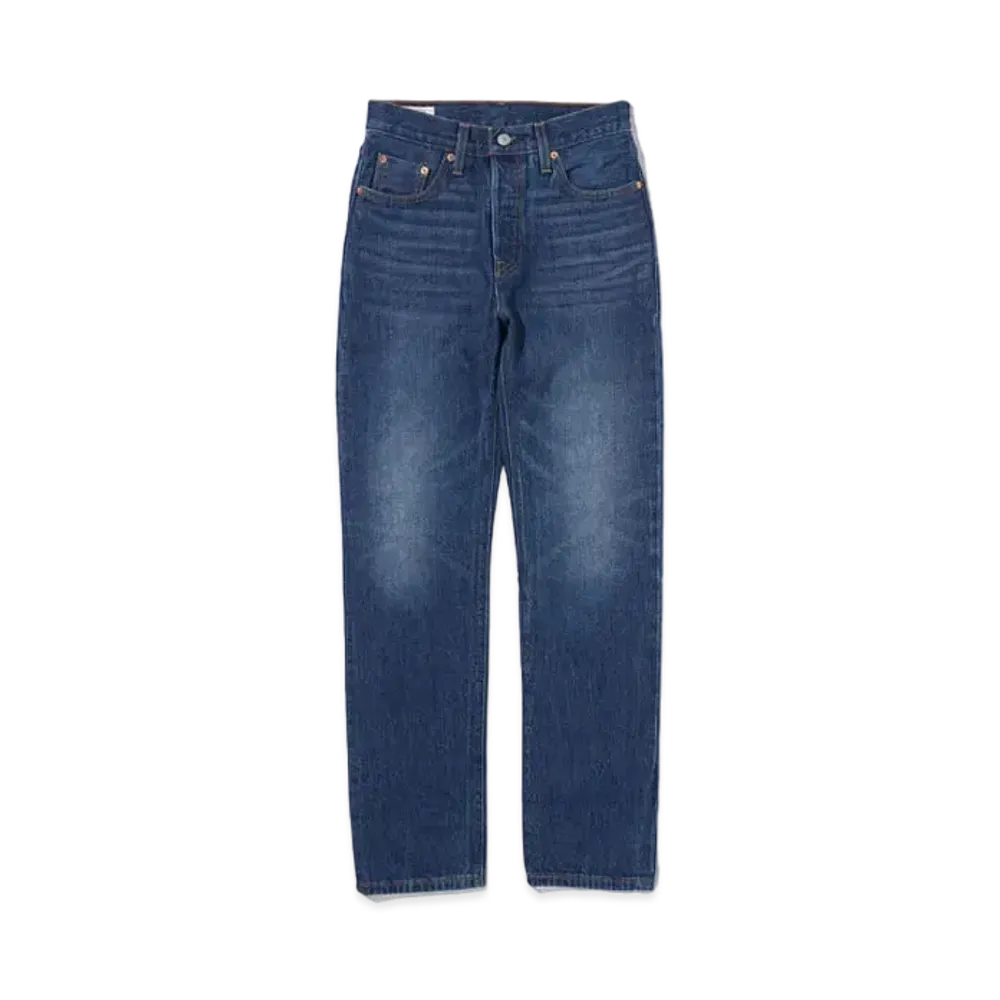 Levi's 501 Jeans For Women Dark Indigo Worn In "Dark Indigo Blue"
