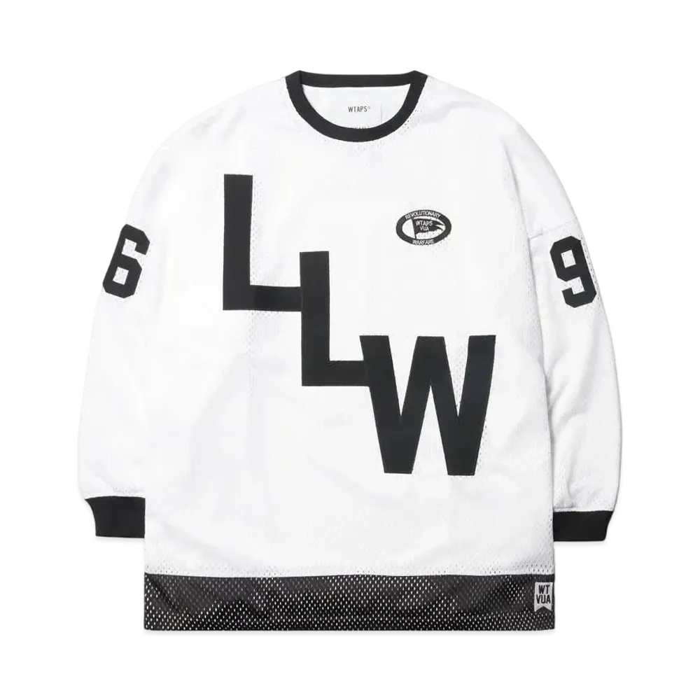 WTAPS Netminder / LS / Poly. LLW "White"