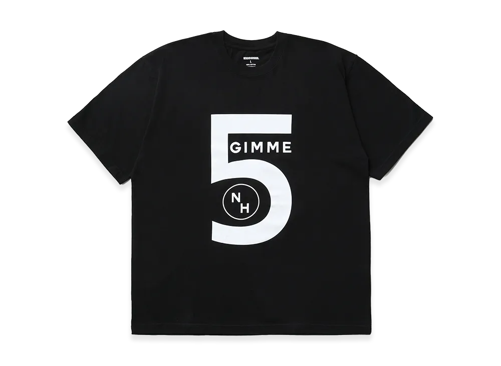 NEIGHBORHOOD x Gimme Five . Tee SS-2 "Black"